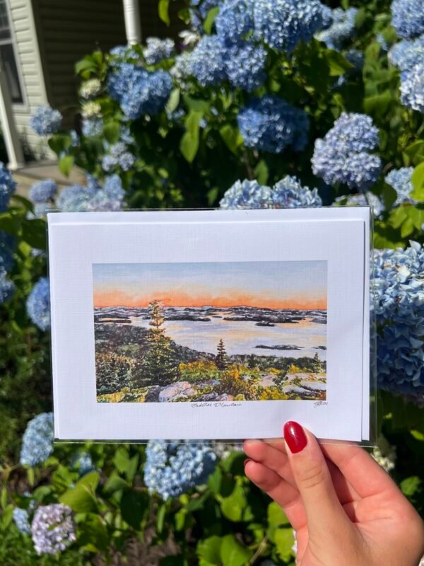 Cadillac Mountain Greeting Card