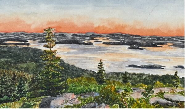 Cadillac Mountain Greeting Card - Image 3